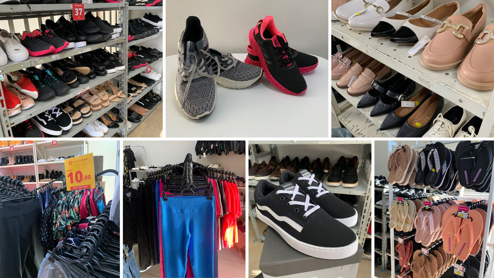 Feirão de Calçados e Roupas começa nesta terça-feira, 7 de maio, com foco no Dia das Mães