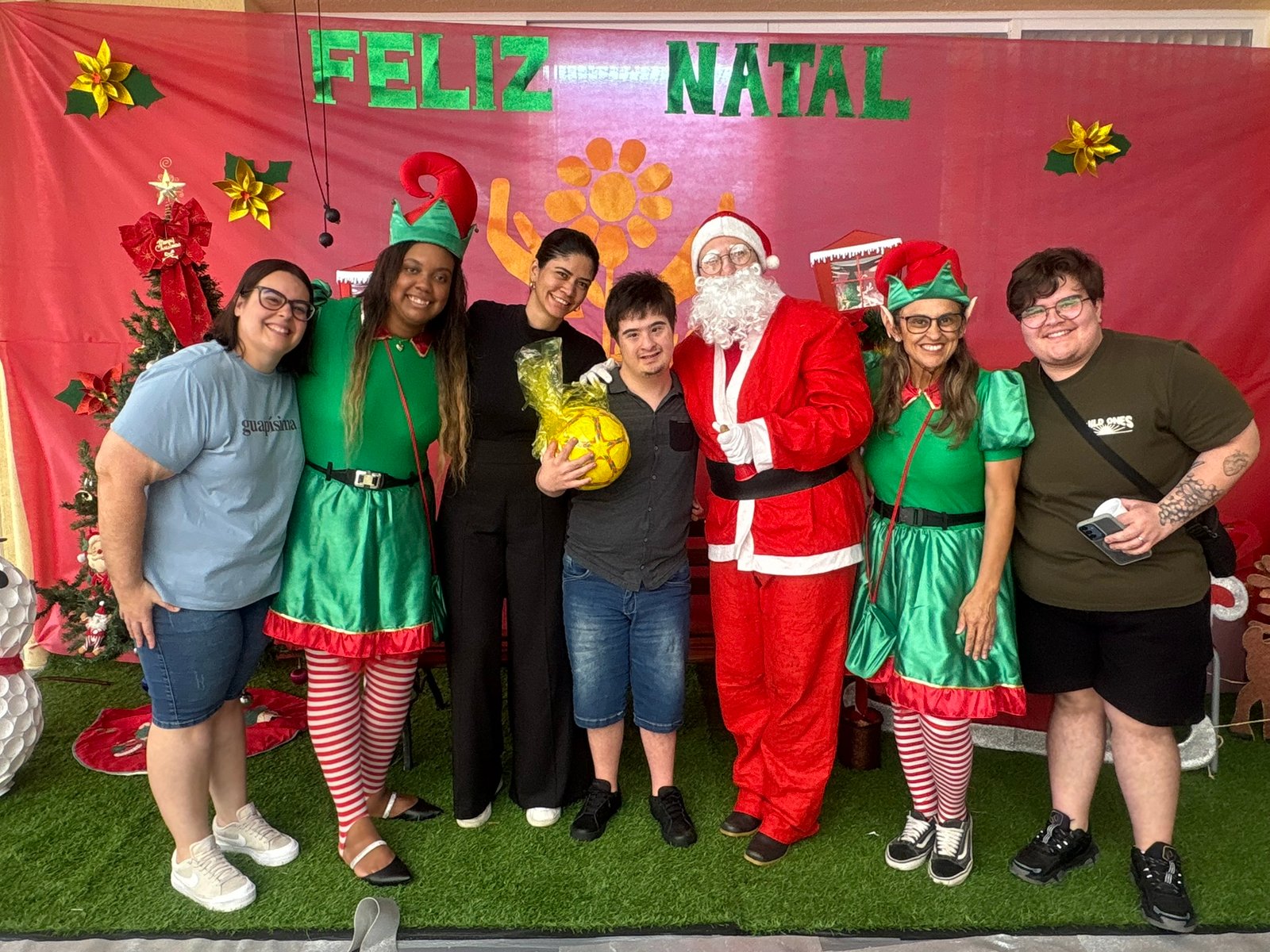 Festa de Natal encerra o ano letivo da nossa Escola Especializada