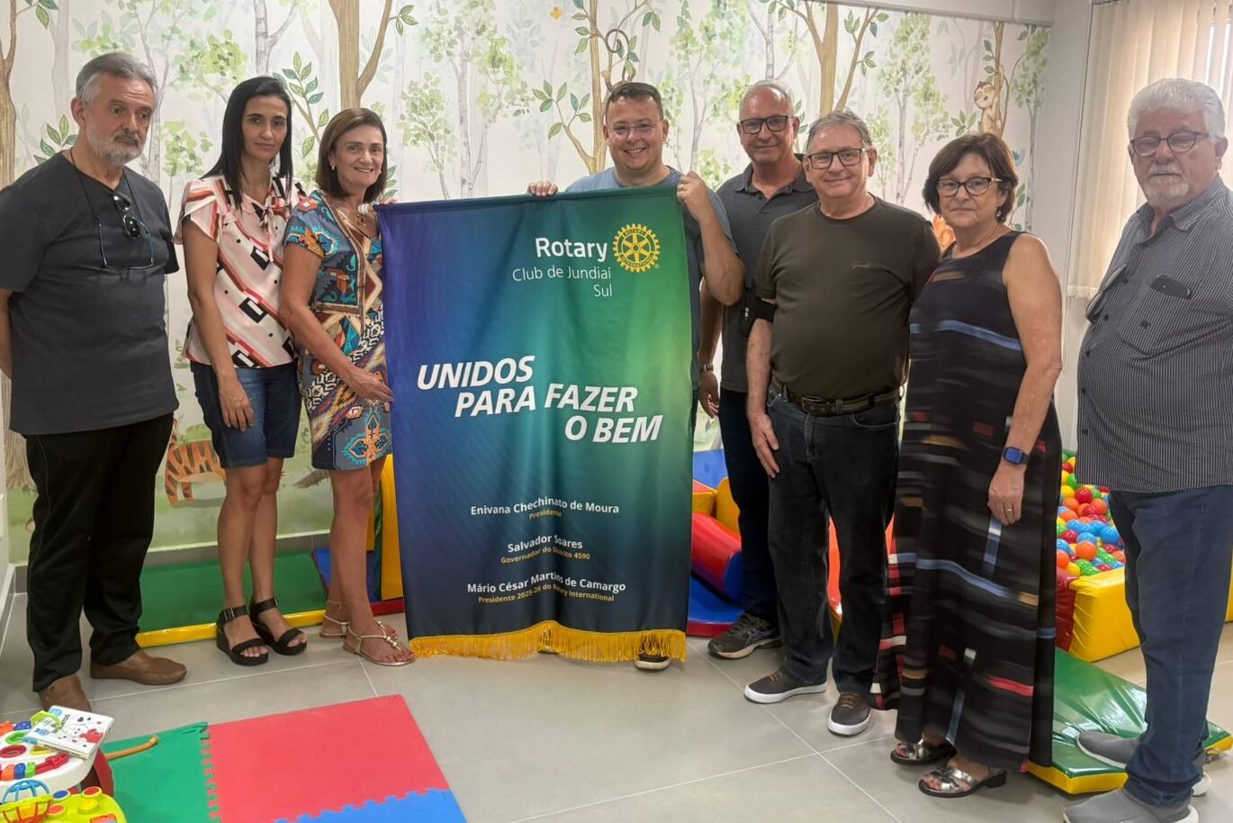 Com apoio do Rotary Club de Jundiaí Sul, APAE amplia estrutura de atendimento à primeiríssima infância